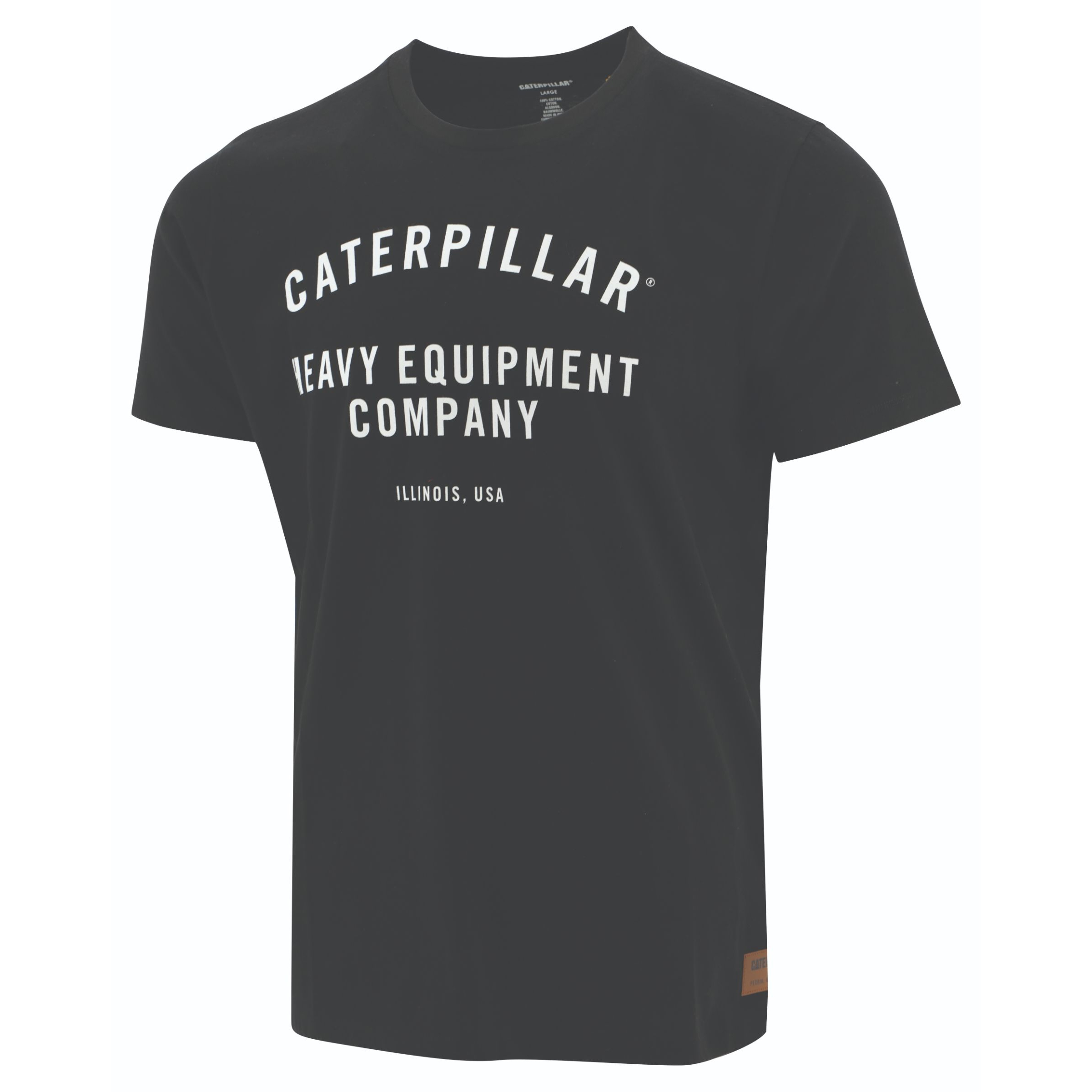 Men's Caterpillar Work Hec T-Shirts Black Ireland JFBY28576